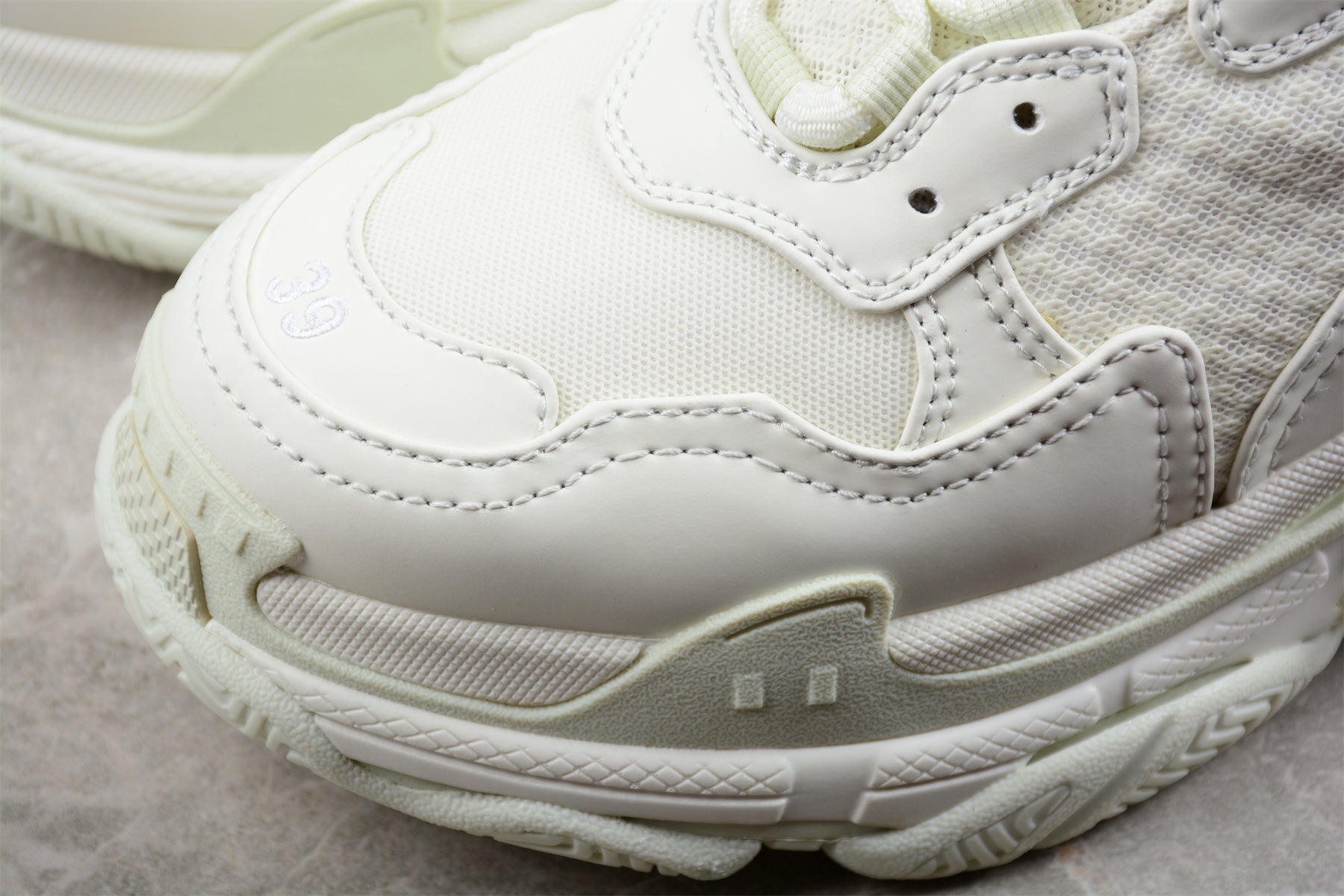 Balenciaga Triple S – White Rubber (Wmns) - Best Reps Website 2025