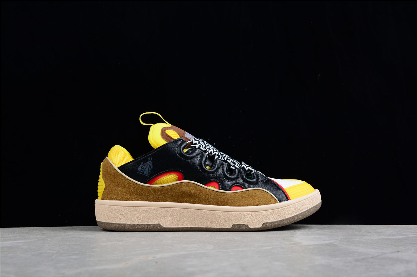 Lanvin Curb Sneaker 'Black Yellow' - Best Reps Website 2025
