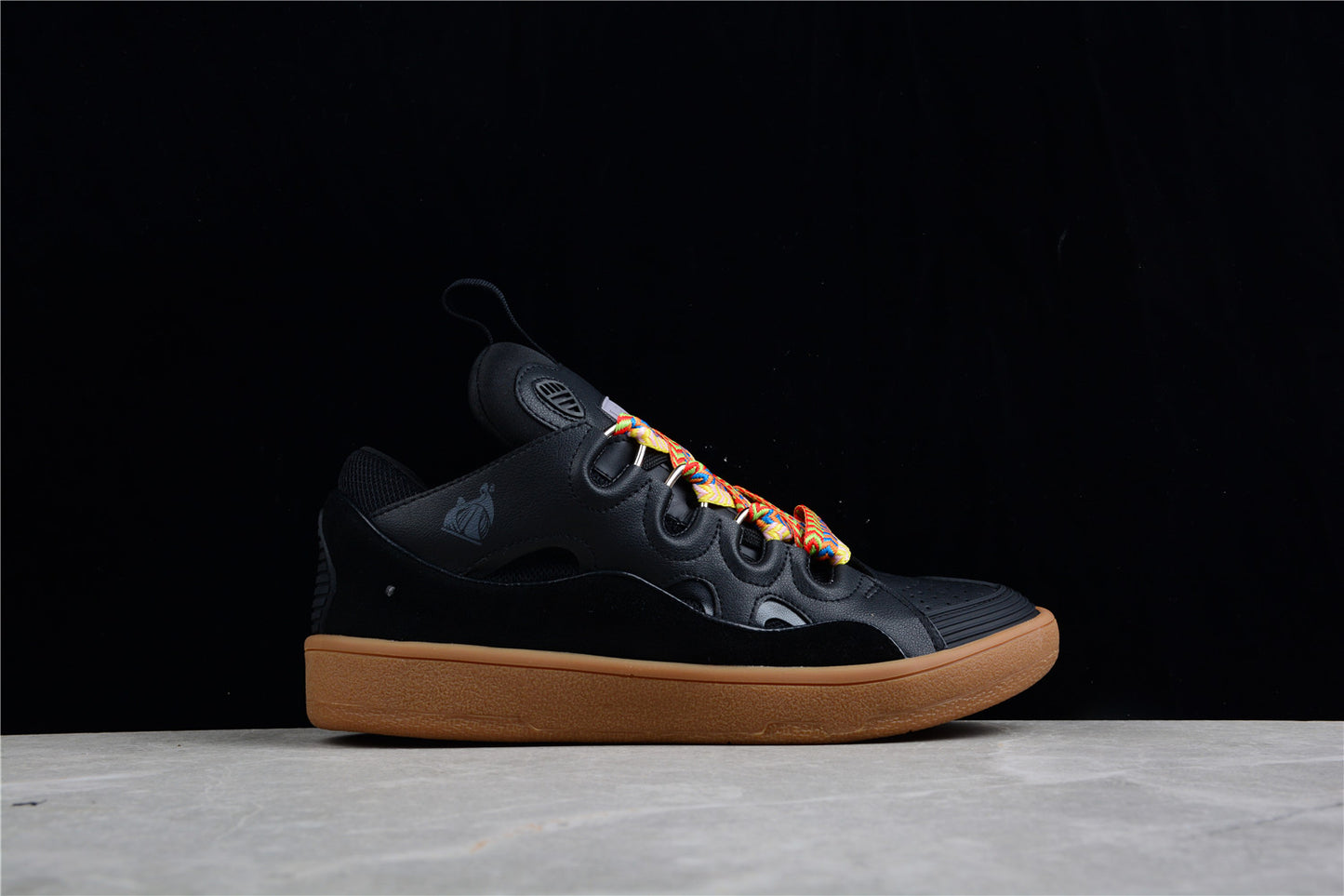 Lanvin Leather Curb 'Black Brown' - Best Reps Website 2025