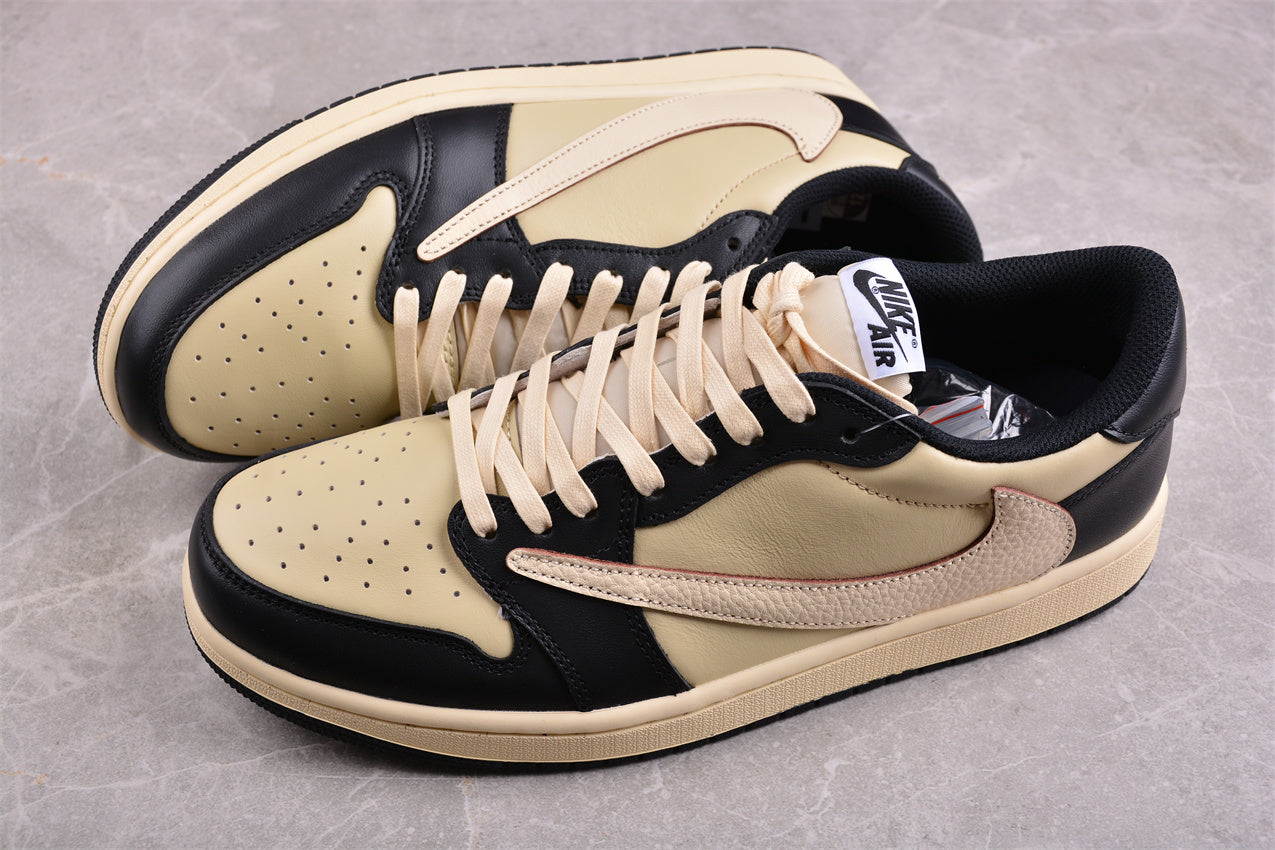 Travis Scott x Air Jordan 1 Low OG "Black Olive - Best Reps Website 2025