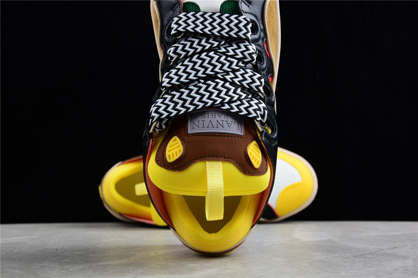 Lanvin Curb Sneaker 'Black Yellow' - Best Reps Website 2025