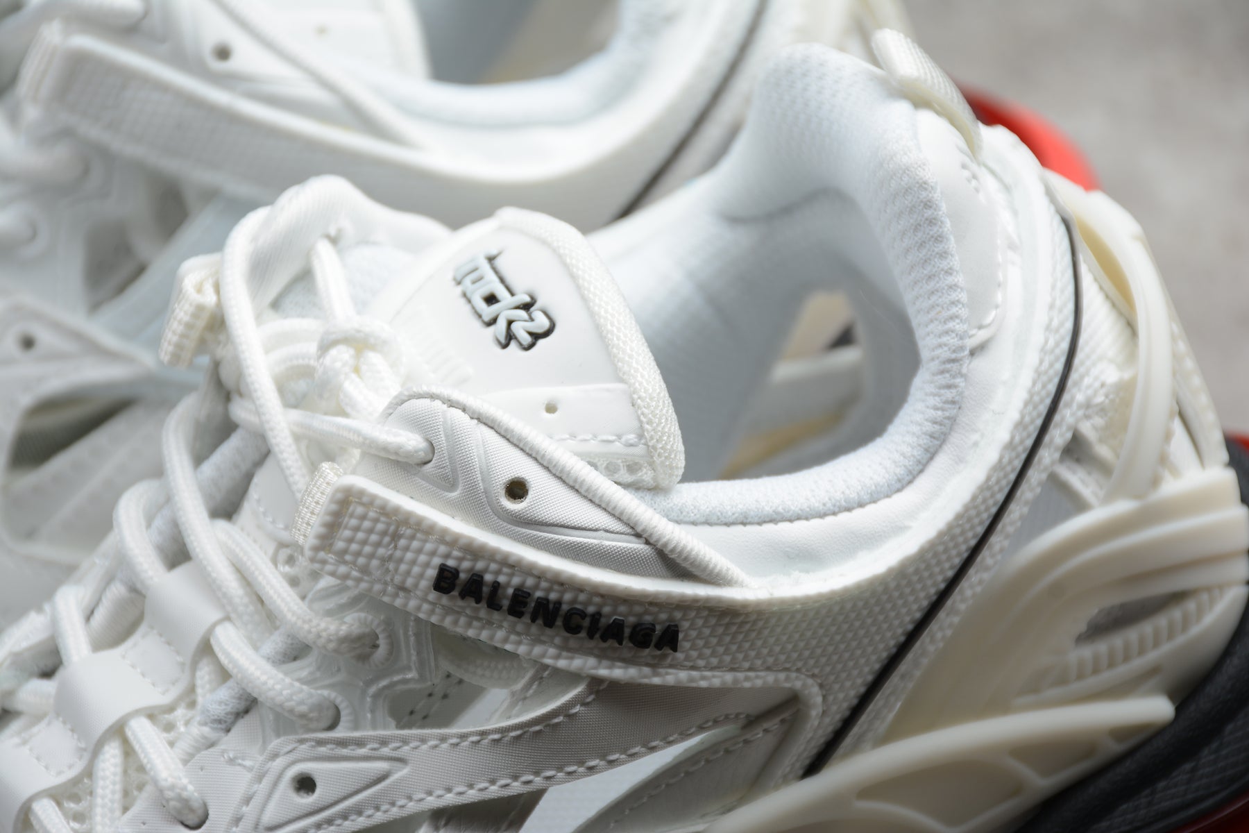 Balenciaga Track.2 Trainer – White Red - Best Reps Website 2025