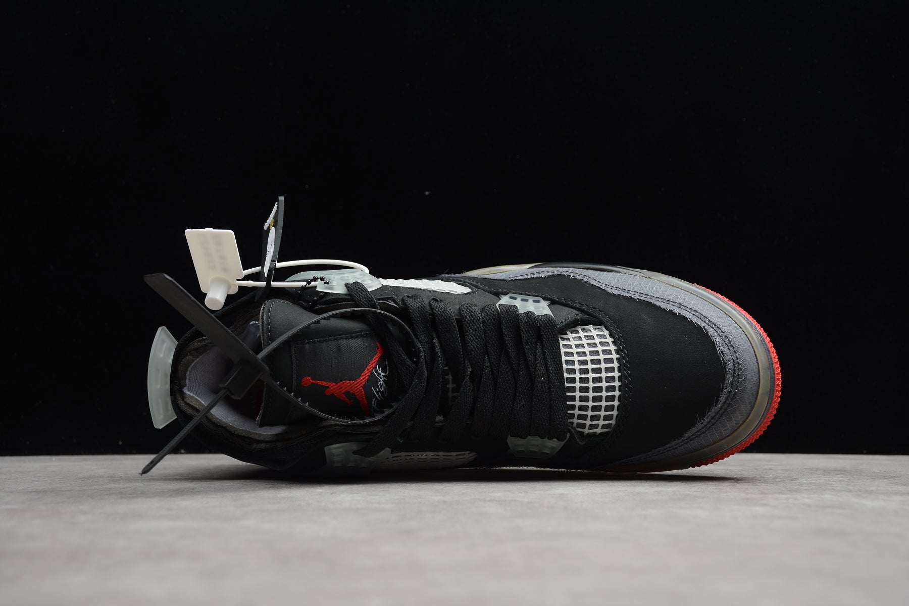 Off-White x Air Jordan 4 “Bred” - Best Reps Website 2025