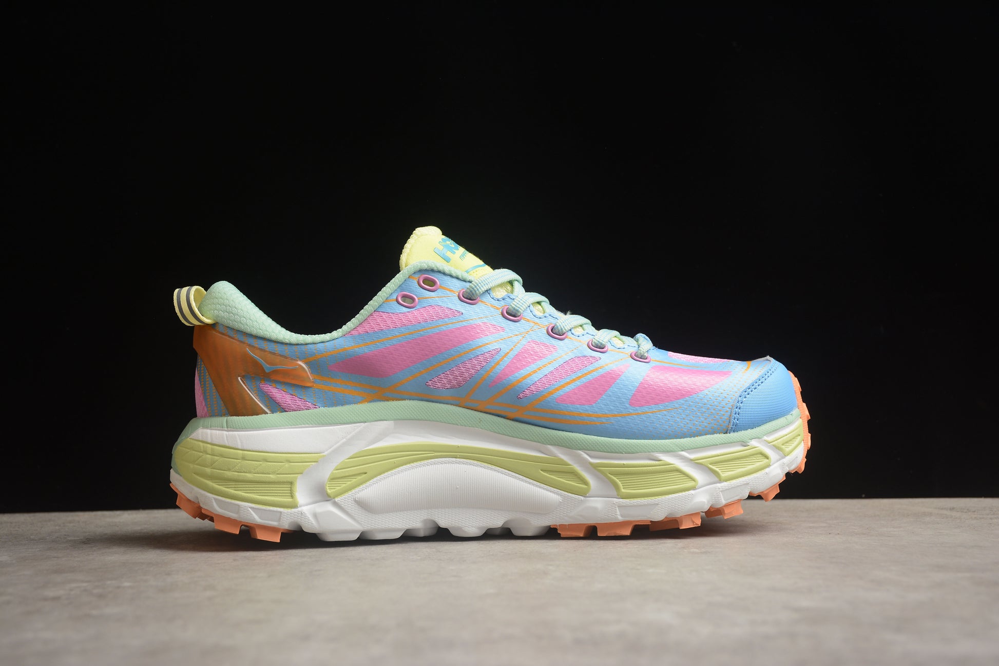 Hoka One One Mafate Speed 2 in Cyclamen/All Aboard - Best Reps Website 2025