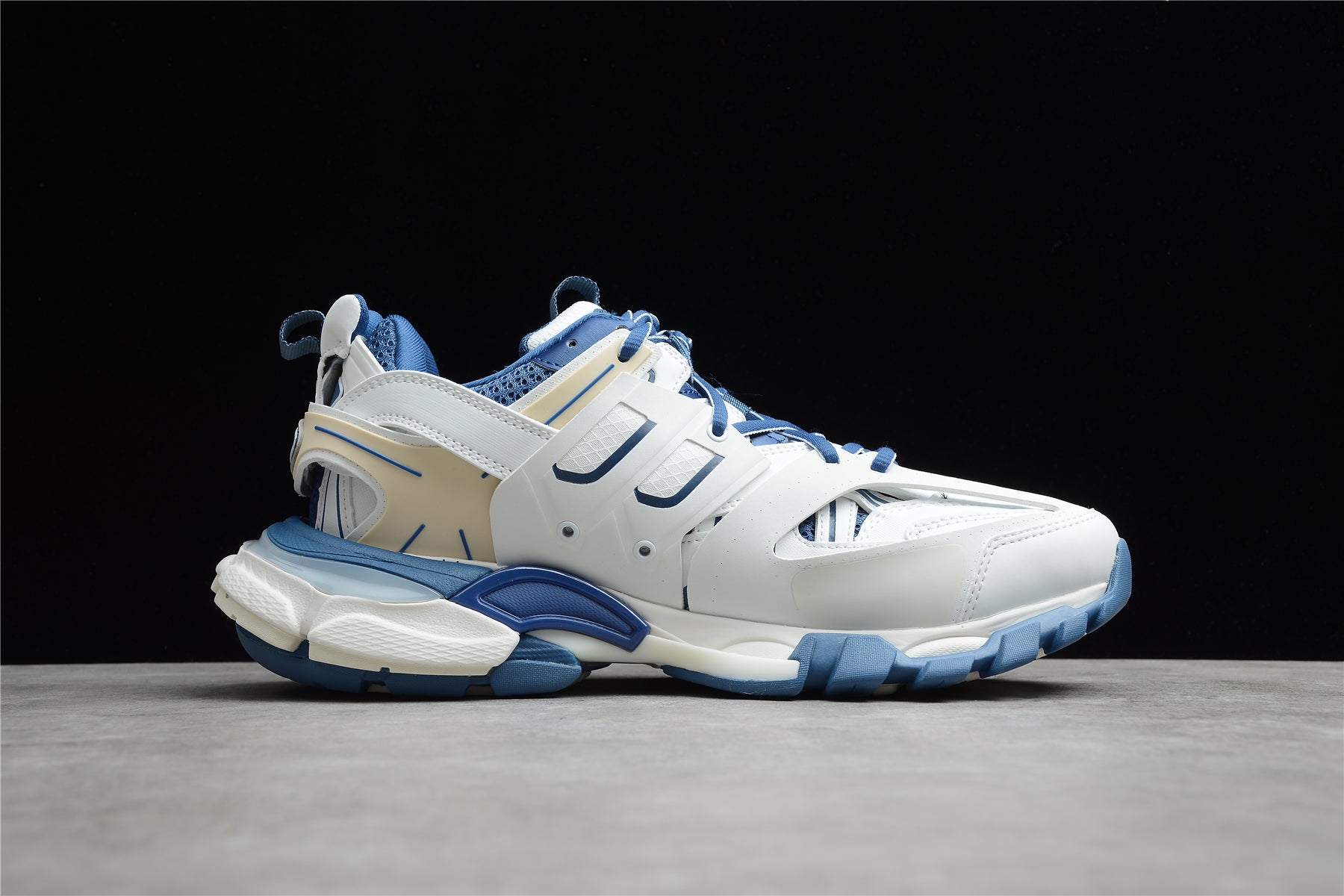 Balenciaga Track Worn Out – White Blue - Best Reps Website 2025