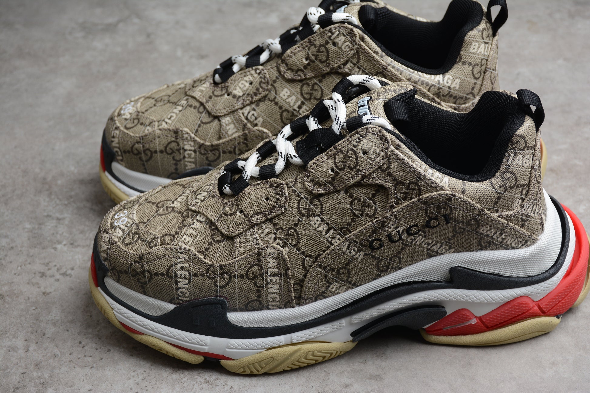Gucci x Balenciaga Triple S Sneaker 'The Hacker Project' - Best Reps Website 2025