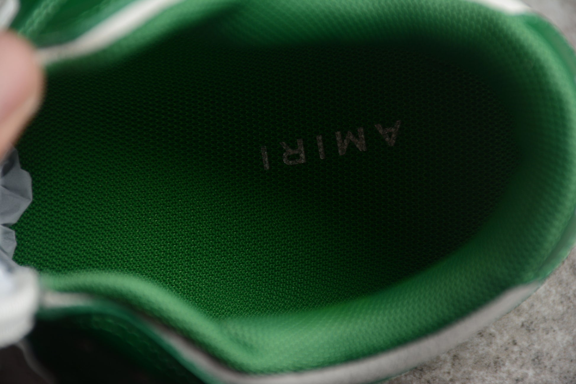 Amiri Skel Top Low 'Green White' - Best Reps Website 2025