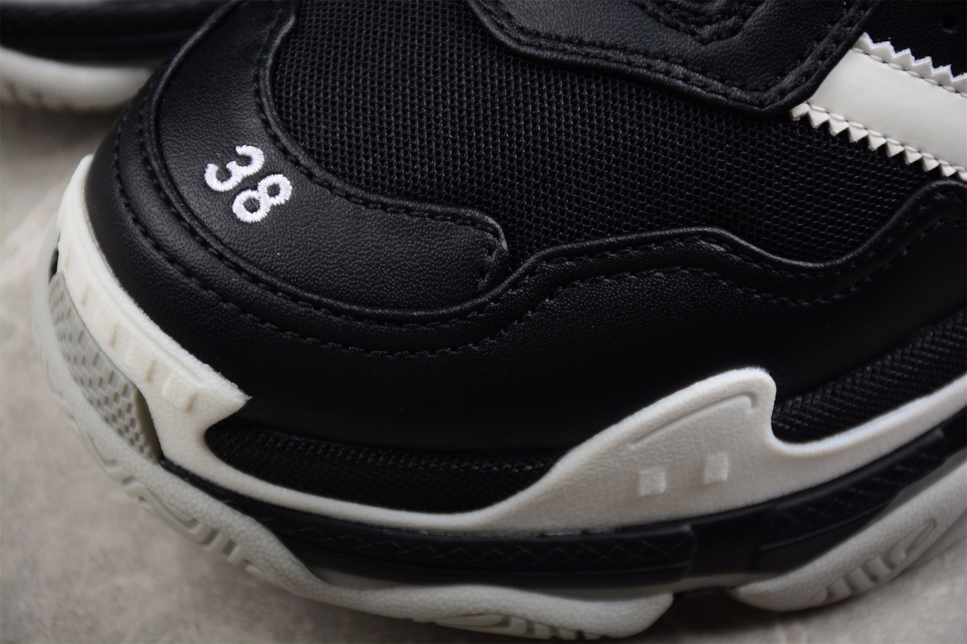 Balenciaga x Adidas Triple S – Black - Best Reps Website 2025