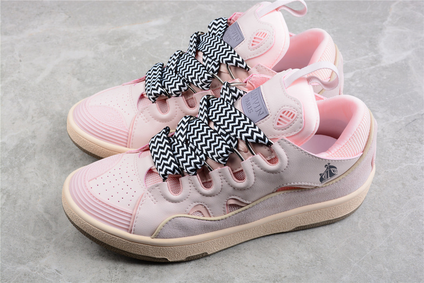 Lanvin Leather Curb 'Pink' - Best Reps Website 2025