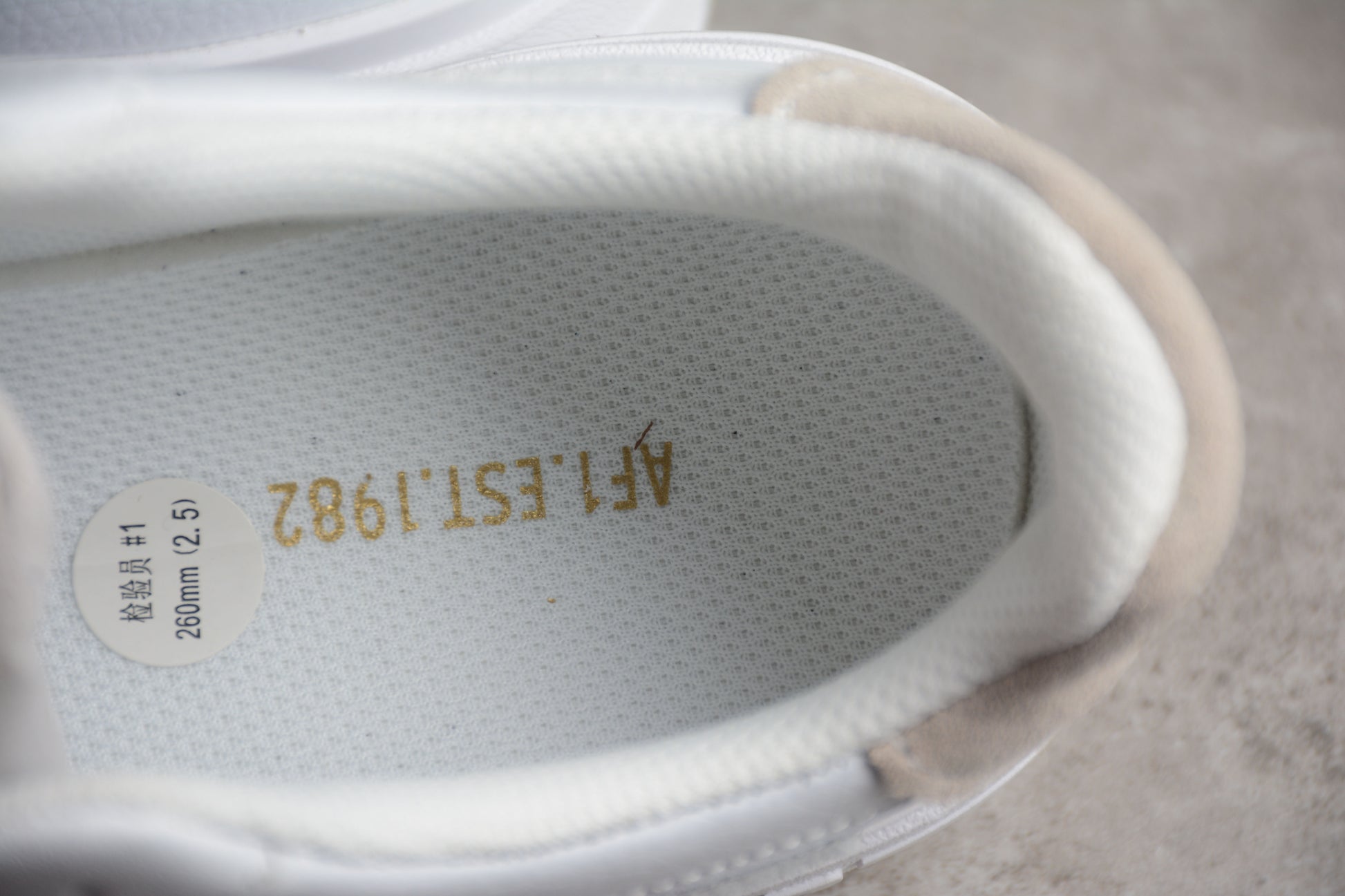 Nike Air Force 1 Low PLT AF.ORM “Bling” – White/Metallic Gold