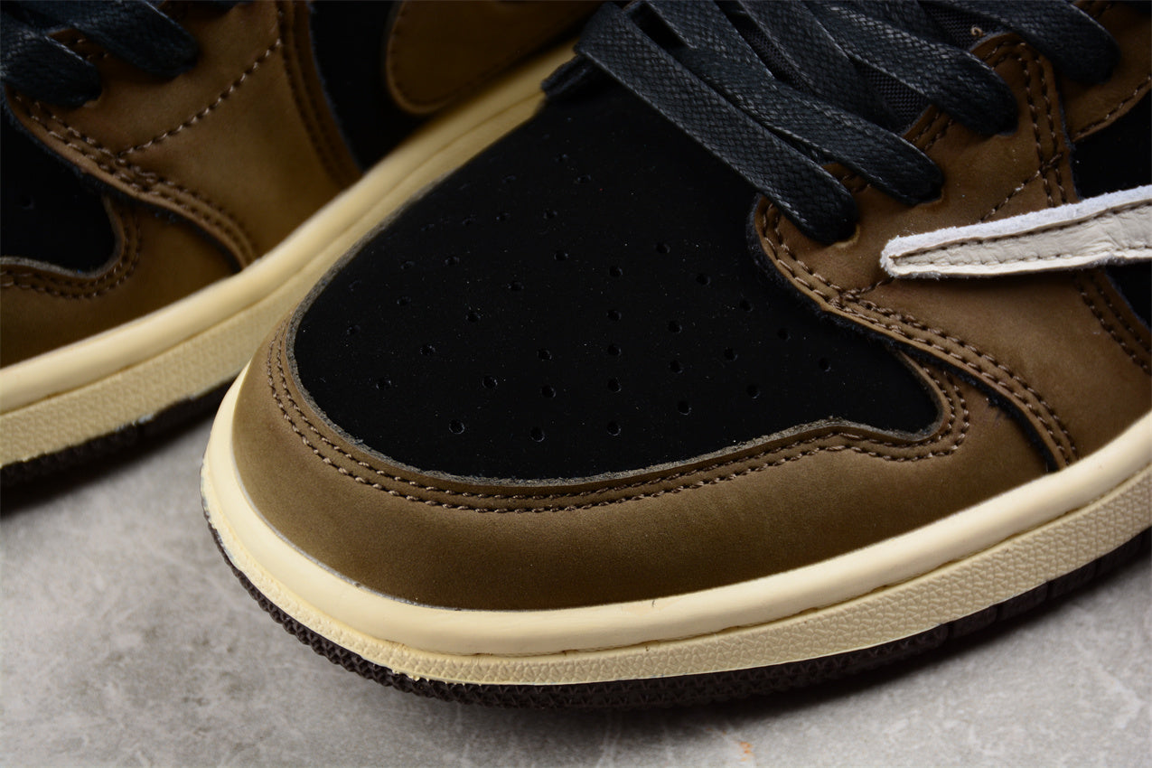 Jordan 1 Retro Low OG SP Travis Scott Black Dark Mocha - Best Reps Website 2025
