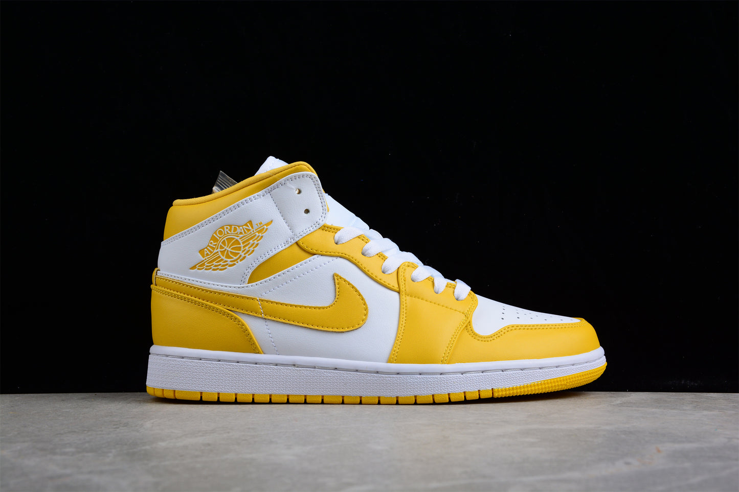 Nike  Air Jordan 1 Mid 'University Gold White' - Best Reps Website 2025