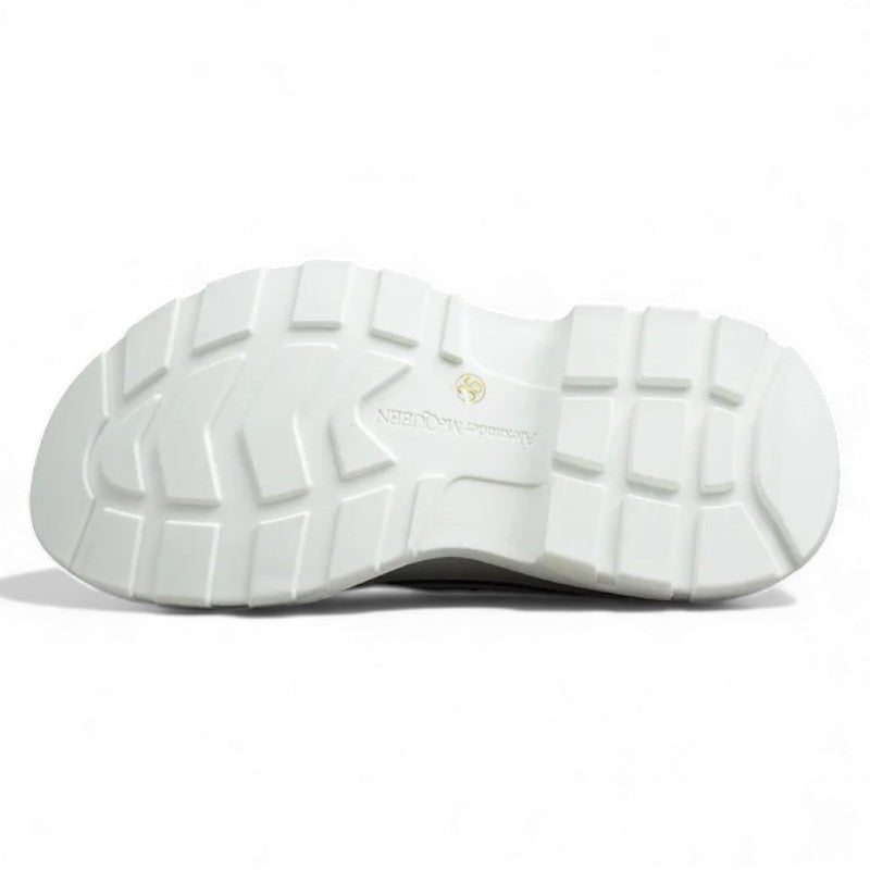 Alexander McQueen Tread Slick Low-Top Sneakers – Black/White
