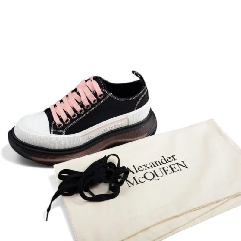 Alexander McQueen Tread Slick Low – Pink Lace Edition