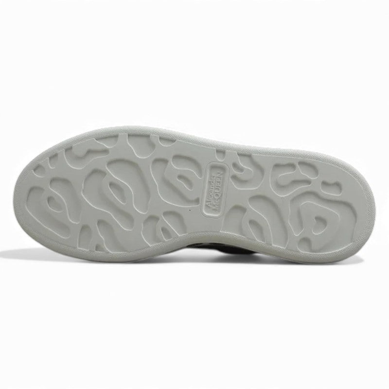 Alexander McQueen Oversized Sneakers – White with Rainbow Eyelets